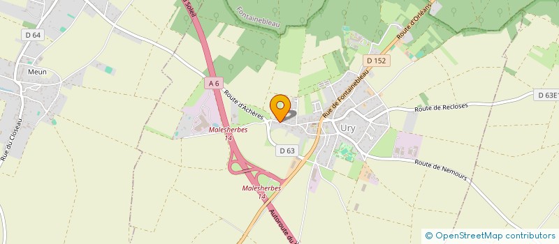 localisation de l'entreprise MONSIEUR SYLVAIN ARMAND CHARL GAUTHIER  VILLIERS-SOUS-GREZ