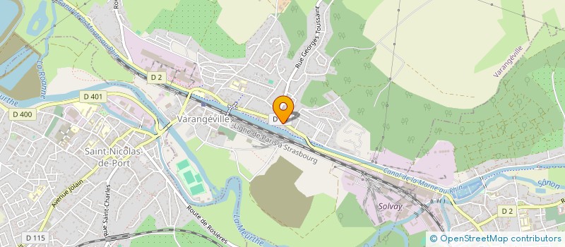 localisation de l'entreprise MONSIEUR SYLVAIN ASBROUCQ  VARANGEVILLE