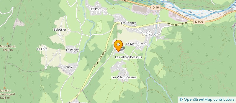 localisation de l'entreprise MONSIEUR SYLVAIN ATTARD  ALEX