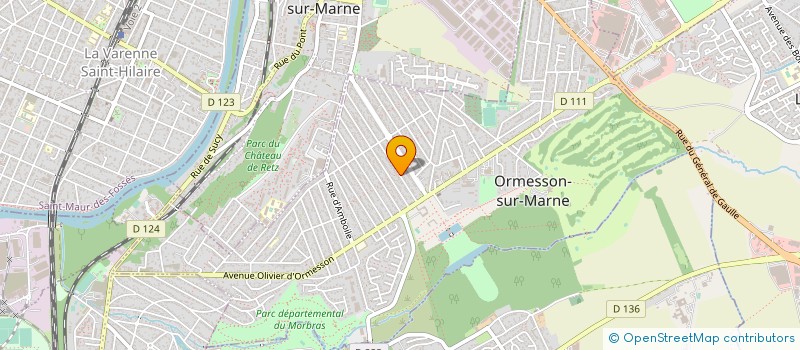 localisation de l'entreprise MONSIEUR SYLVAIN AUBEY  ORMESSON-SUR-MARNE