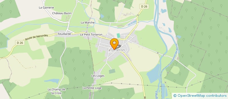 localisation de l'entreprise MONSIEUR SYLVAIN AUBOIS  LA MARCHE