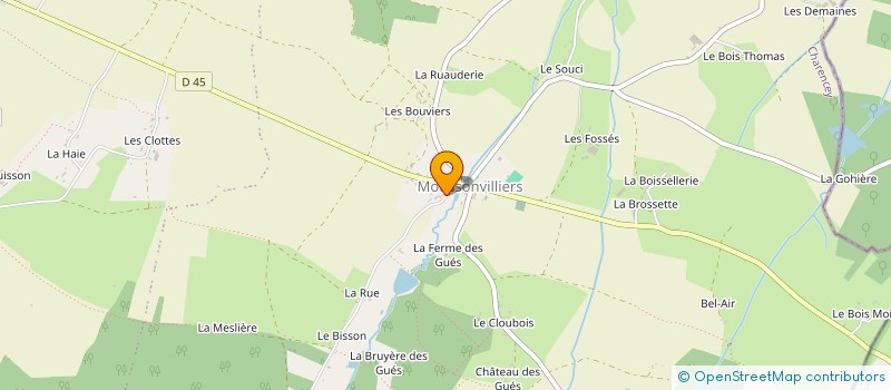localisation de l'entreprise MONSIEUR SYLVAIN AUVRAY à CHARENCEY