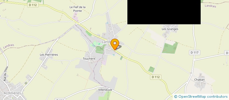 localisation de l'entreprise MONSIEUR SYLVAIN BABAUD  LANDRAIS