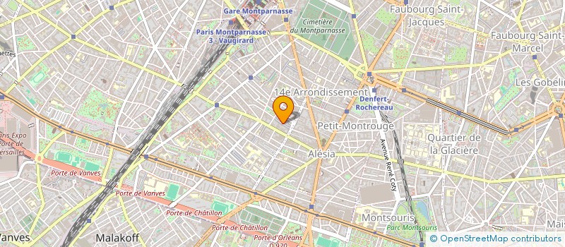 localisation de l'entreprise MONSIEUR SYLVAIN BABEAU  PARIS