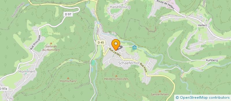 localisation de l'entreprise MONSIEUR SYLVAIN BAER  DABO