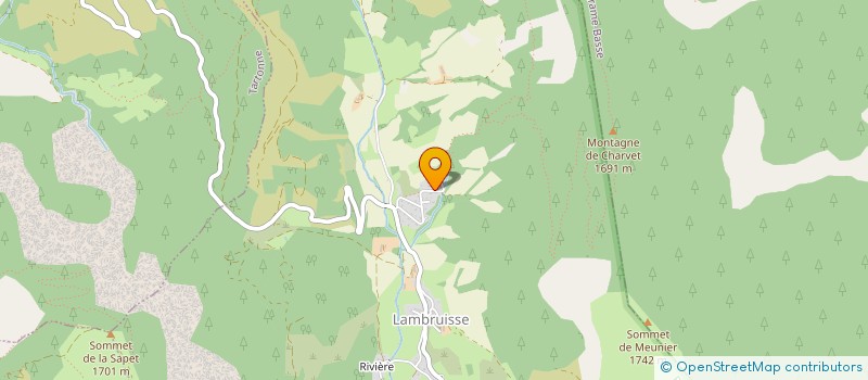 localisation de l'entreprise MONSIEUR SYLVAIN BALLAND  VERGONS