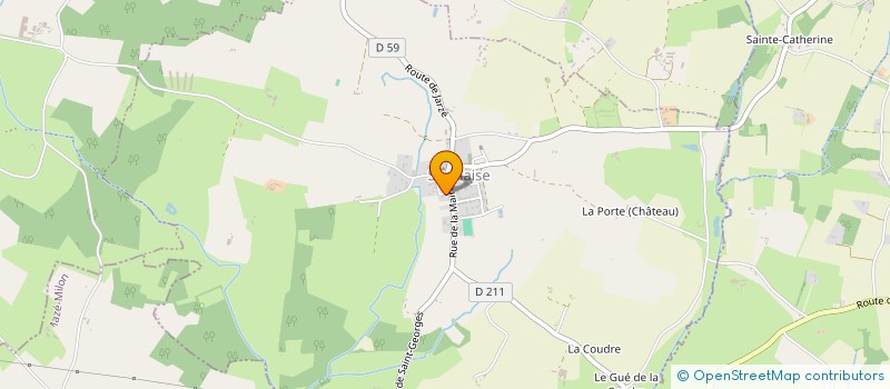 localisation de l'entreprise MONSIEUR SYLVAIN BANCHEREAU  LOIRE-AUTHION