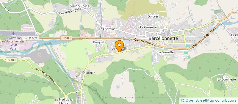 localisation de l'entreprise MONSIEUR SYLVAIN BARBETTE à BARCELONNETTE