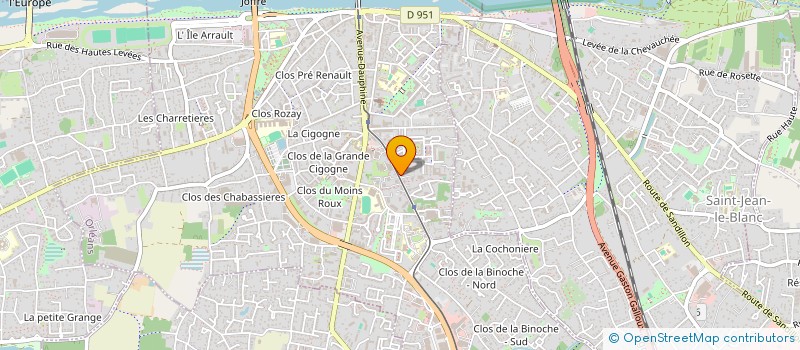 localisation de l'entreprise MONSIEUR SYLVAIN BARBIER à ORLEANS