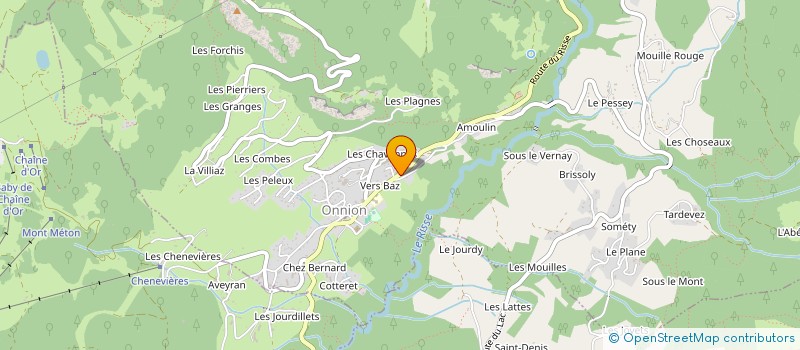 localisation de l'entreprise MONSIEUR SYLVAIN BARBIER à SAINT-JEOIRE