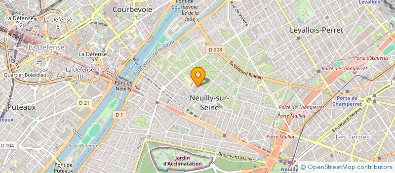 localisation de l'entreprise MONSIEUR SYLVAIN BARDIN à NEUILLY-SUR-SEINE