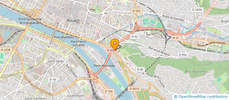 localisation de l'entreprise MONSIEUR SYLVAIN BARQ à ROUEN