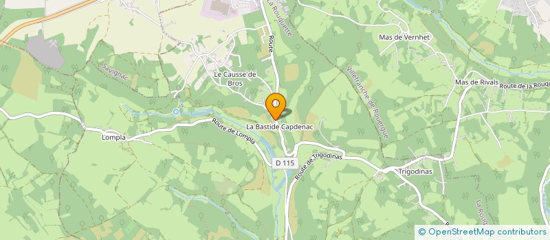 localisation de l'entreprise MONSIEUR SYLVAIN BARTHELEMY  LA ROUQUETTE