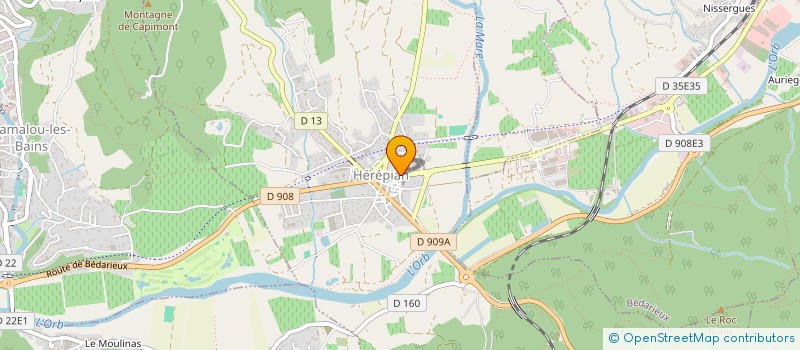 localisation de l'entreprise MONSIEUR SYLVAIN BATALLER  HEREPIAN