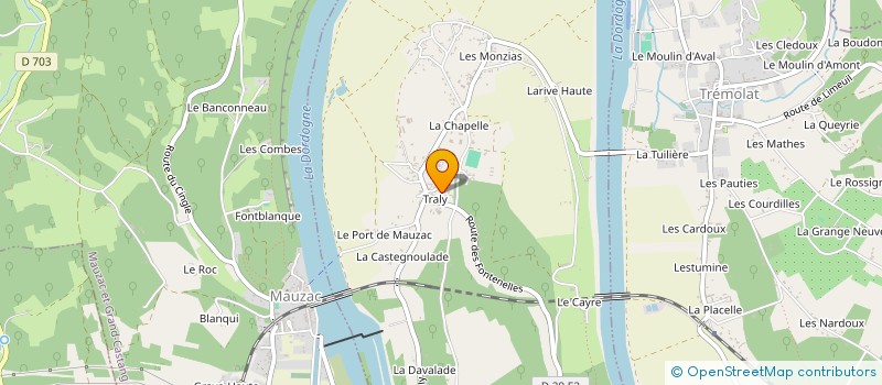 localisation de l'entreprise MONSIEUR SYLVAIN BAUNAT  CALES