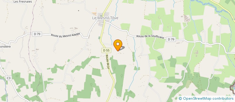 localisation de l'entreprise MONSIEUR SYLVAIN BEAUBIGNY  REFFUVEILLE