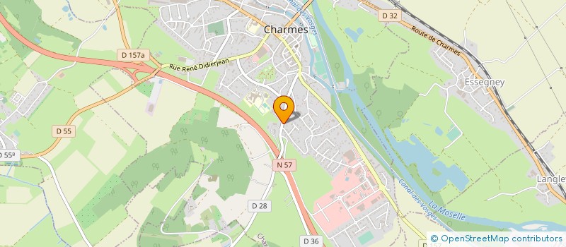 localisation de l'entreprise MONSIEUR SYLVAIN BEAUCHET à CHARMES