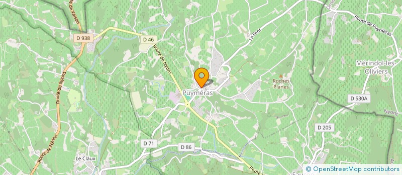 localisation de l'entreprise MONSIEUR SYLVAIN BEAUDON  PUYMERAS