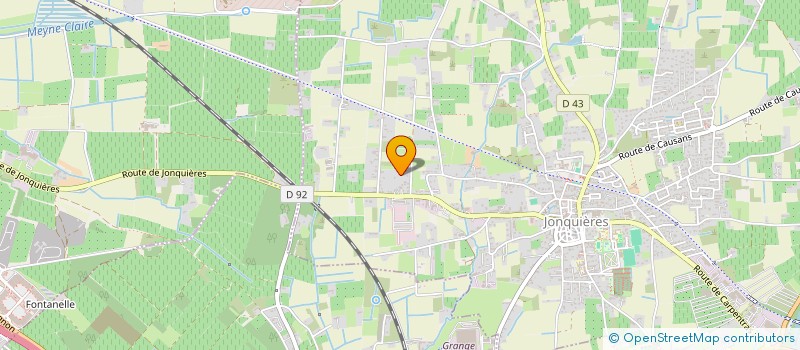 localisation de l'entreprise MONSIEUR SYLVAIN BEAUFORT  JONQUIERES