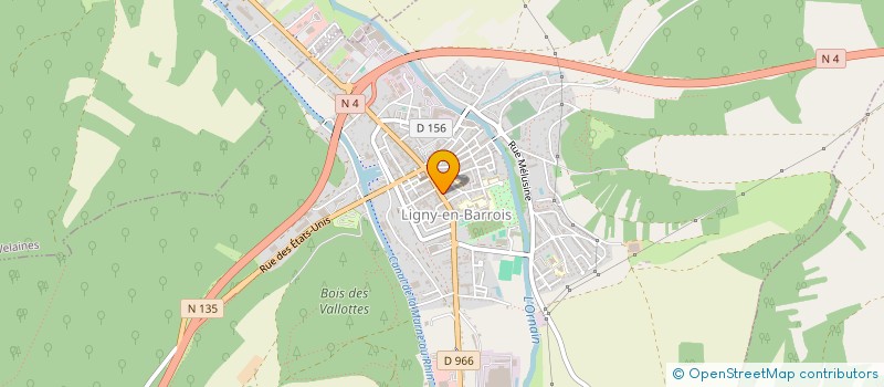 localisation de l'entreprise MONSIEUR SYLVAIN BEGUE à LIGNY-EN-BARROIS