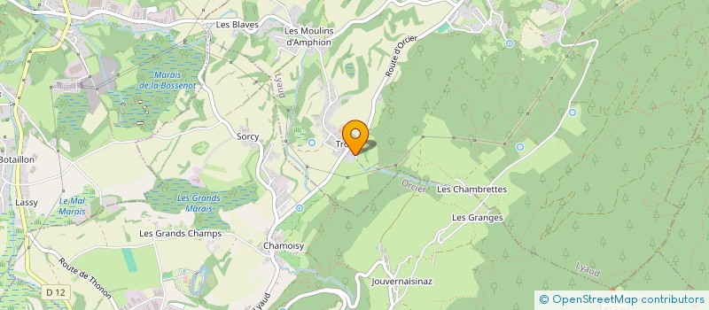 localisation de l'entreprise MONSIEUR SYLVAIN BEL  LYAUD