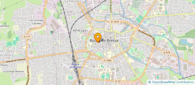 localisation de l'entreprise MONSIEUR SYLVAIN BELIN à BOURG-EN-BRESSE