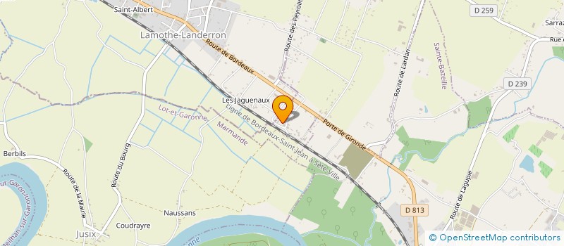 localisation de l'entreprise MONSIEUR SYLVAIN BELLINI  SAINT-MARTIN-PETIT