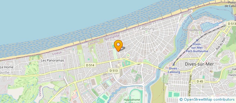 localisation de l'entreprise MONSIEUR SYLVAIN BENSAID  CABOURG