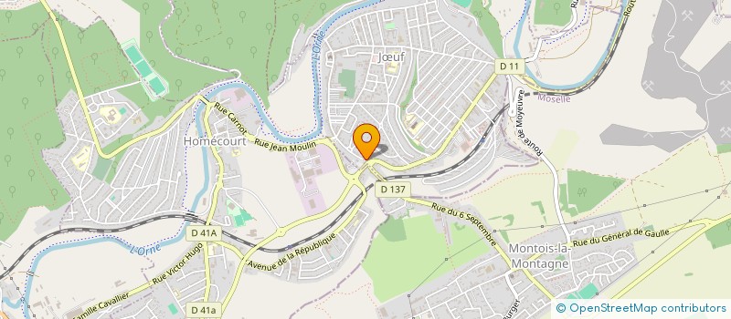 localisation de l'entreprise MONSIEUR SYLVAIN BERGNACH  JUF