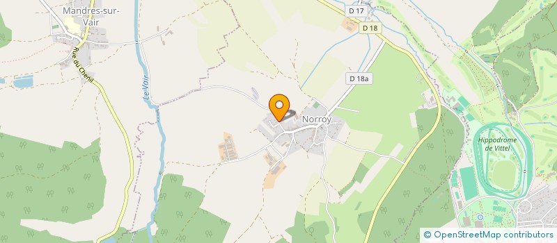 localisation de l'entreprise MONSIEUR SYLVAIN BERNARD  NORROY