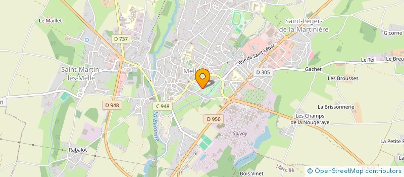 localisation de l'entreprise MONSIEUR SYLVAIN BERNIER  BEAULON