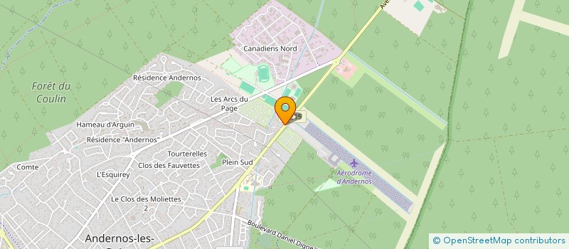 localisation de l'entreprise MONSIEUR SYLVAIN BERR  ANDERNOS-LES-BAINS