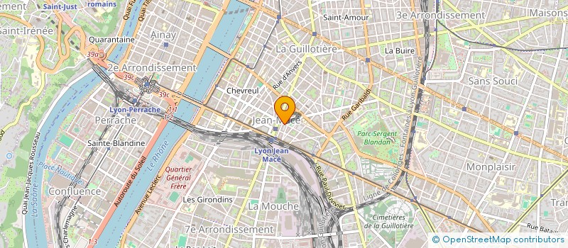 localisation de l'entreprise MONSIEUR SYLVAIN BERRUET  LYON