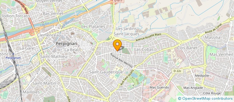 localisation de l'entreprise MONSIEUR SYLVAIN BERTHELOT  PERPIGNAN