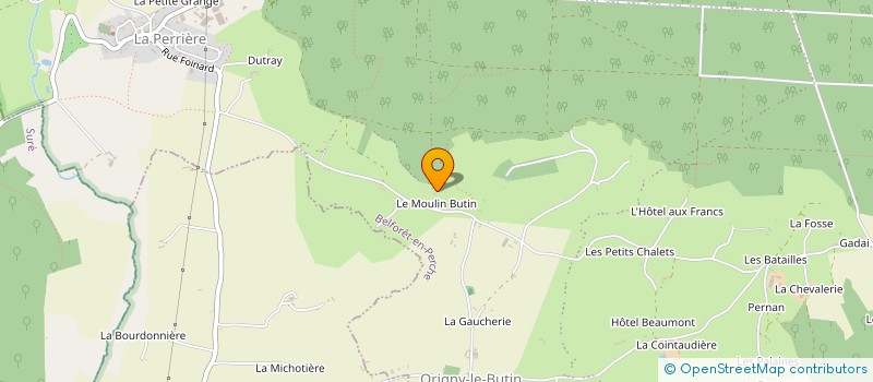 localisation de l'entreprise MONSIEUR SYLVAIN BESNIER à BELFORET-EN-PERCHE