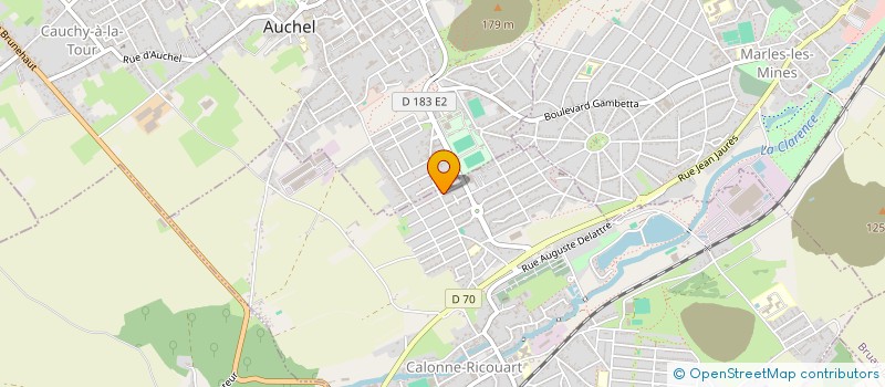 localisation de l'entreprise MONSIEUR SYLVAIN BESSON  CAMBLAIN-CHATELAIN