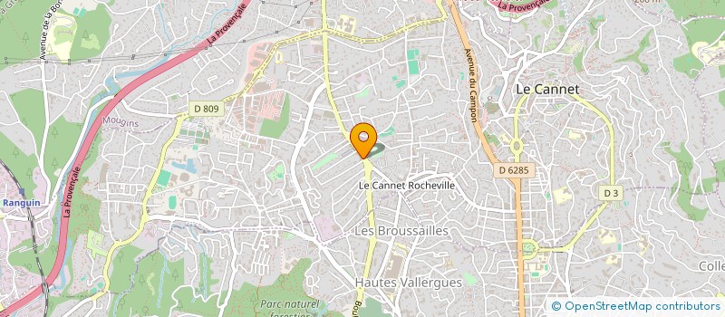 localisation de l'entreprise MONSIEUR SYLVAIN BIANCONI à LE CANNET