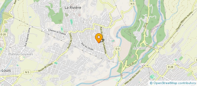 localisation de l'entreprise MONSIEUR SYLVAIN BIASION  SAINT-LOUIS