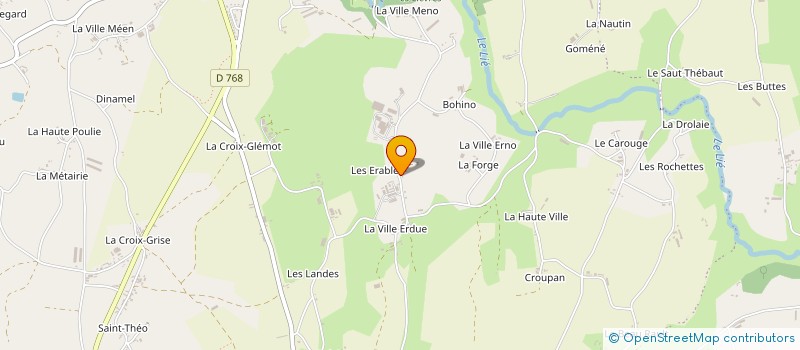 localisation de l'entreprise MONSIEUR SYLVAIN BIDAN  PLOUGUENAST-LANGAST