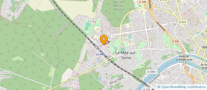 localisation de l'entreprise MONSIEUR SYLVAIN BIED à LE MEE-SUR-SEINE