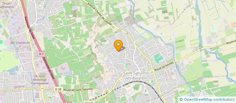 localisation de l'entreprise MONSIEUR SYLVAIN BIGORNE  SAINT-SATURNIN-LES-AVIGNON