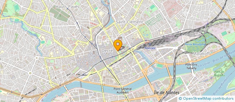 localisation de l'entreprise MONSIEUR SYLVAIN BISLEAU à NANTES