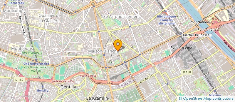 localisation de l'entreprise MONSIEUR SYLVAIN BLANDY  PARIS