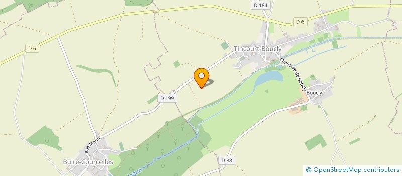 localisation de l'entreprise MONSIEUR SYLVAIN BLERIOT  BUIRE-COURCELLES