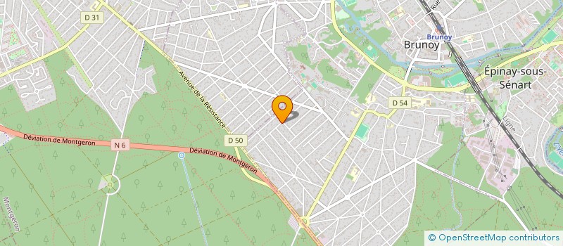 localisation de l'entreprise MONSIEUR SYLVAIN BLONDEAU à BRUNOY