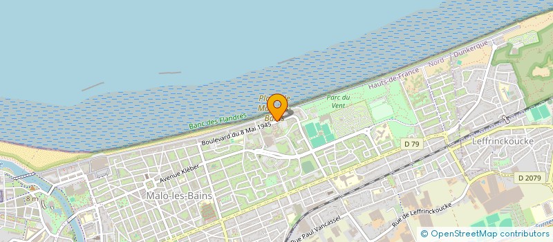 localisation de l'entreprise MONSIEUR SYLVAIN BLONDEL à DUNKERQUE