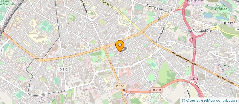 localisation de l'entreprise MONSIEUR SYLVAIN BLOUIN à ANGERS