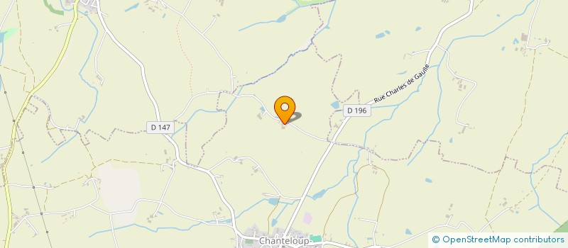 localisation de l'entreprise MONSIEUR SYLVAIN BODY  CHANTELOUP LES BOIS