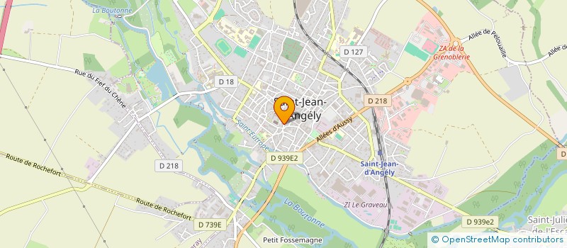 localisation de l'entreprise MONSIEUR SYLVAIN BOES  SAINT-JEAN-D'ANGELY