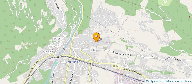 localisation de l'entreprise MONSIEUR SYLVAIN BOISIER  MARIGNIER